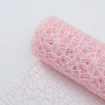 49cm x 5yards | Mesh Web Wrapping Paper Flower Paper Bouquet Jacquard Mesh