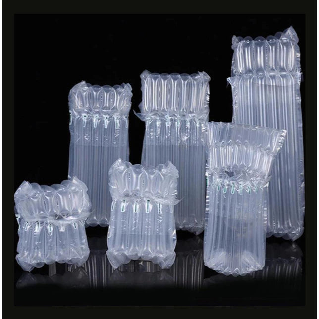 5pcs air column bag inflatable packing bubble bag protective column bubble wraps