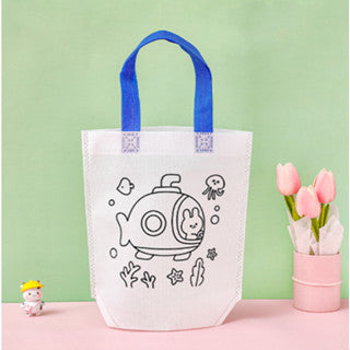 Graffiti Painting Bag Handmade Painting For Kids Graffiti Bag Drawing Educational Toys