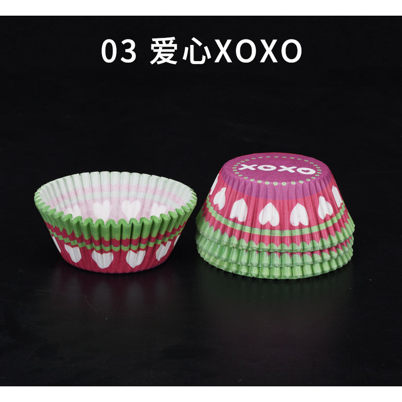 100 pcs Paper Cupcake Liners Party Cake Baking Muffin Cups