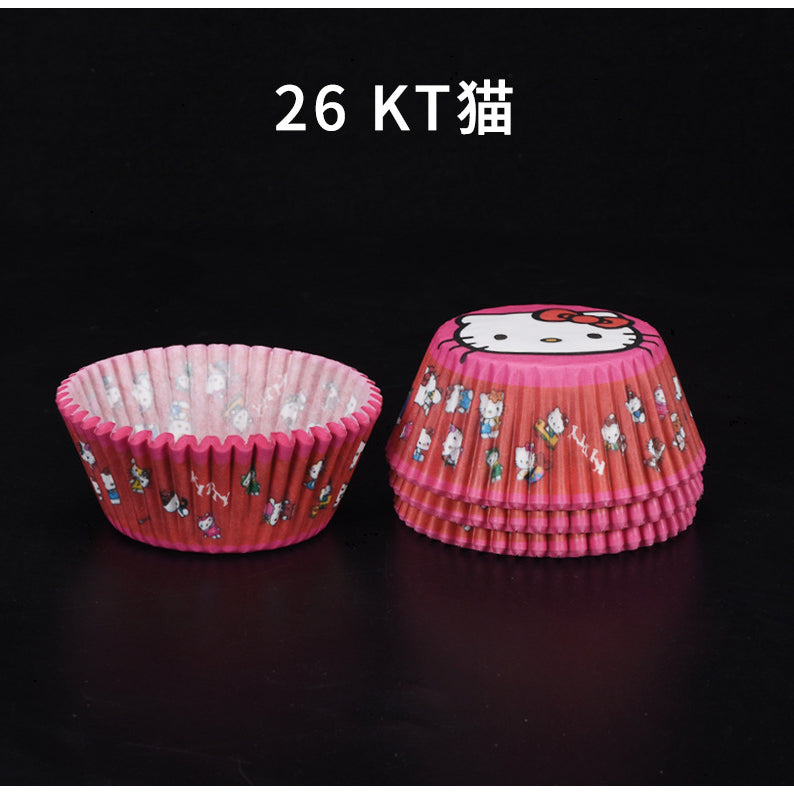 100 pcs Paper Cupcake Liners Party Cake Baking Muffin Cups