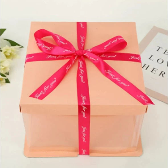 (45 Yards) 1cm 2.5cm Colorful just for you Ribbon Roll Gift Flower Wrapping Decorations II