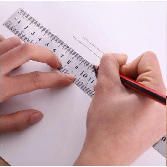 Ruler | Office supplies stainless steel ruler 20cm30cm