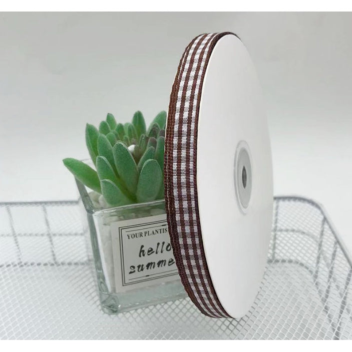 5 Yards | High Quality Checkered Ribbon Decoration Gift Lace