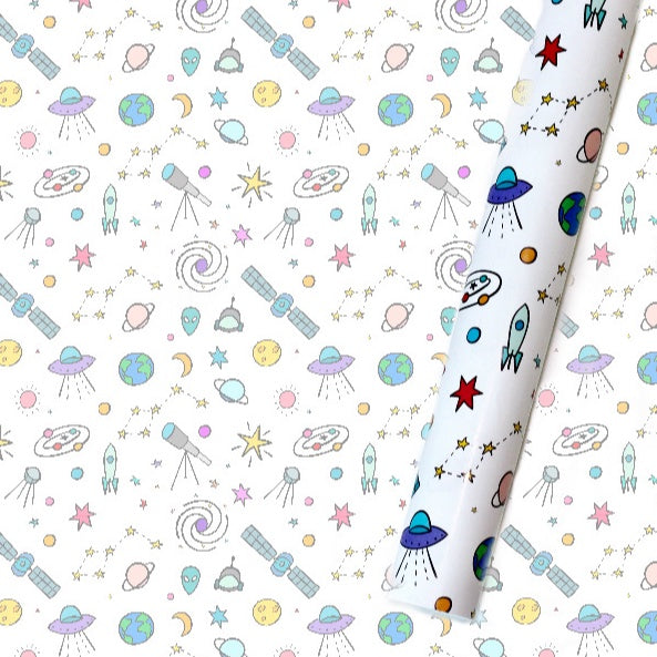 (5pcs) Glossy coated Tropical Rainforest Dinosaur Unicorn Flamingo Gift-Wrapping paper
