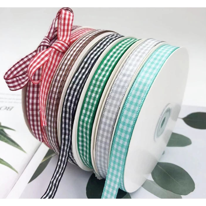 5 Yards | High Quality Checkered Ribbon Decoration Gift Lace