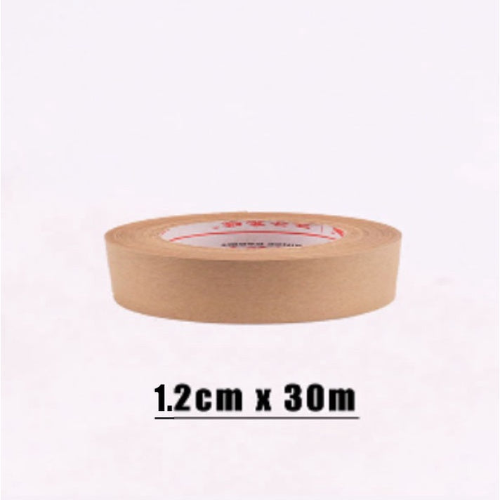 Eco-Friendly White/Kraft Paper Tape Brown paper Tape