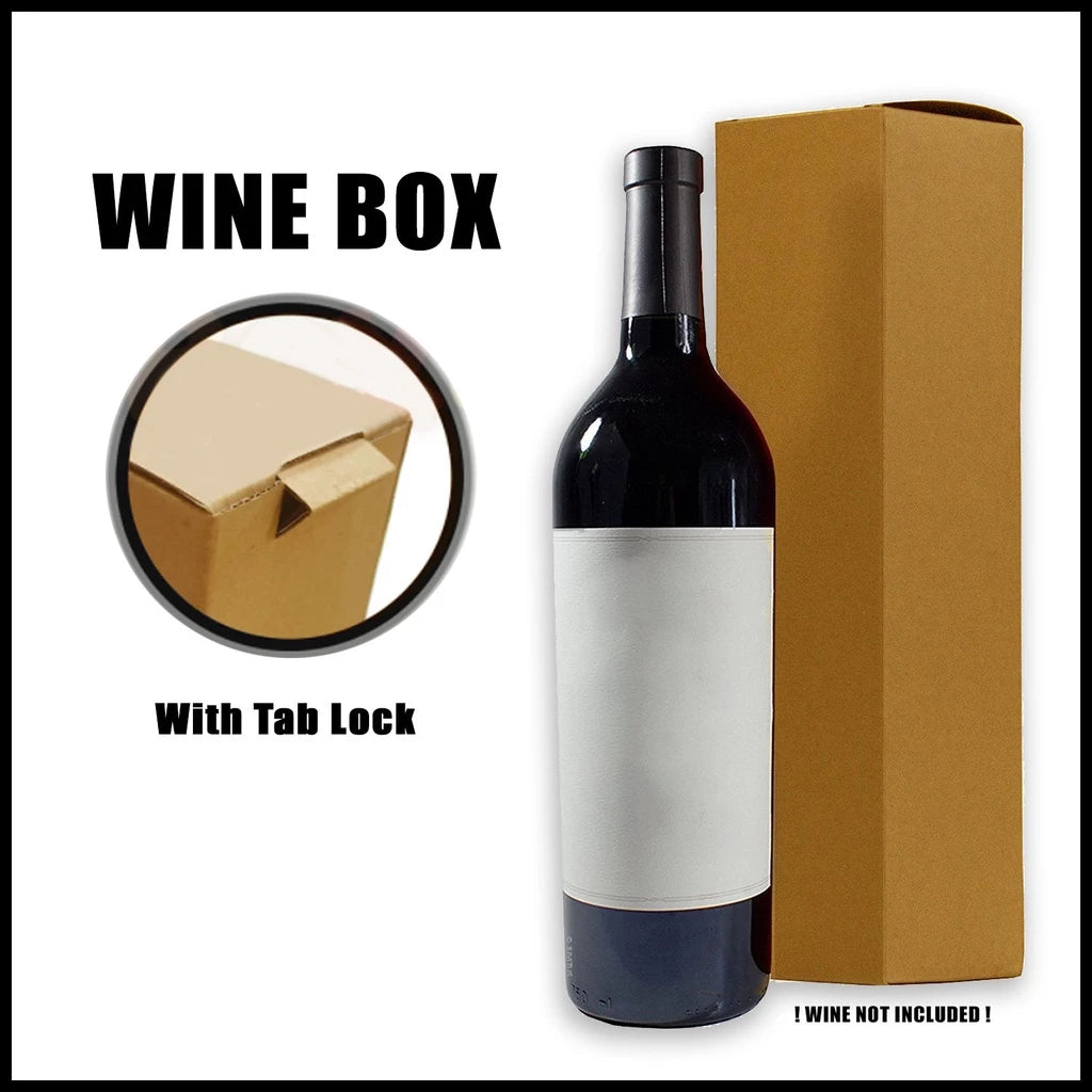 Wine Gift Box Carton Corrugated Cardboard Boxes Wine box