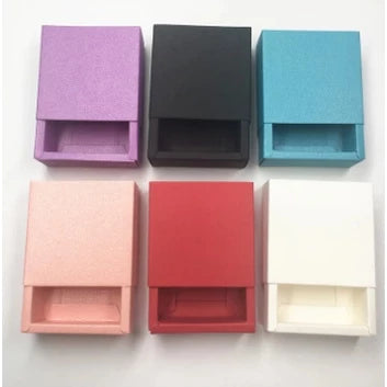 Small 10cps Carton folding jewelry box gift | box small square drawer box
