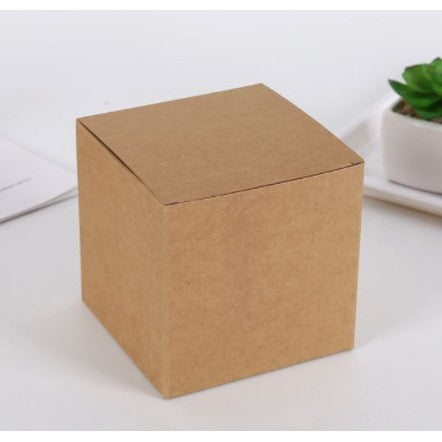 10pcs Kraft Square Box White/Brown for electronics, cosmetics, coffee drip, Mailer box