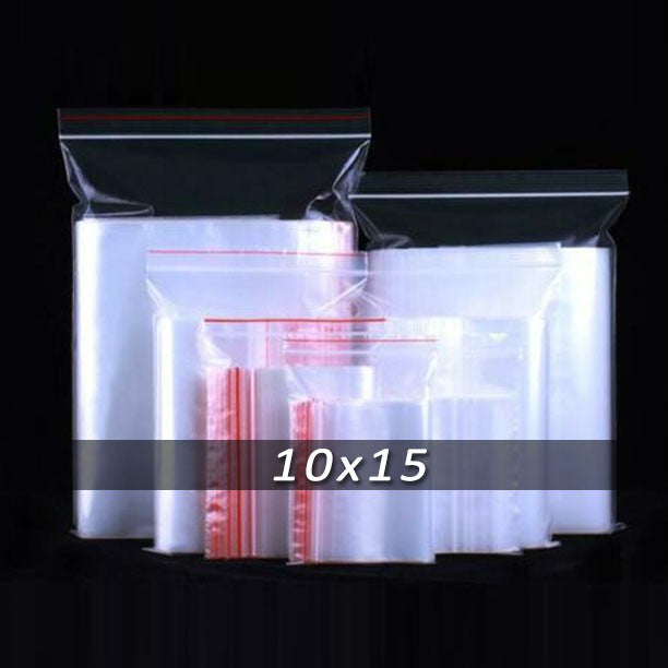 100pcs SMALL Resealable Bags Clear Food Storage Package Re-Closable Vacuum Storage Bag