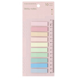 (200 Sheets) Sticky Notes Neon Page Markers Paper Index Bookmark Sticky Notes Stationery