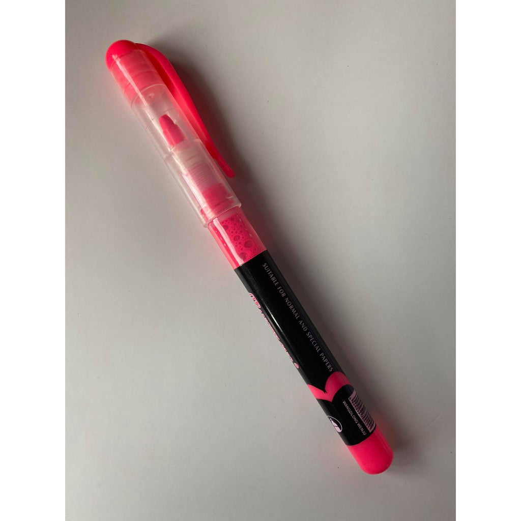 Liquid highlighter 6-color marker note pen