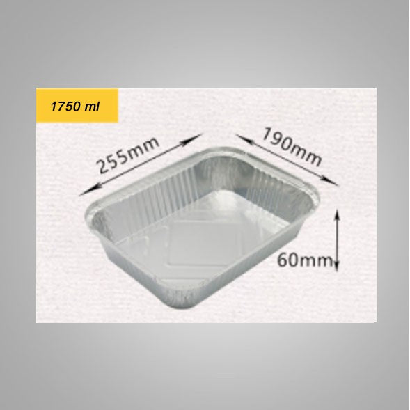 10pcs Aluminum food Trays with Lid disposable lunch box food container Aluminum tray