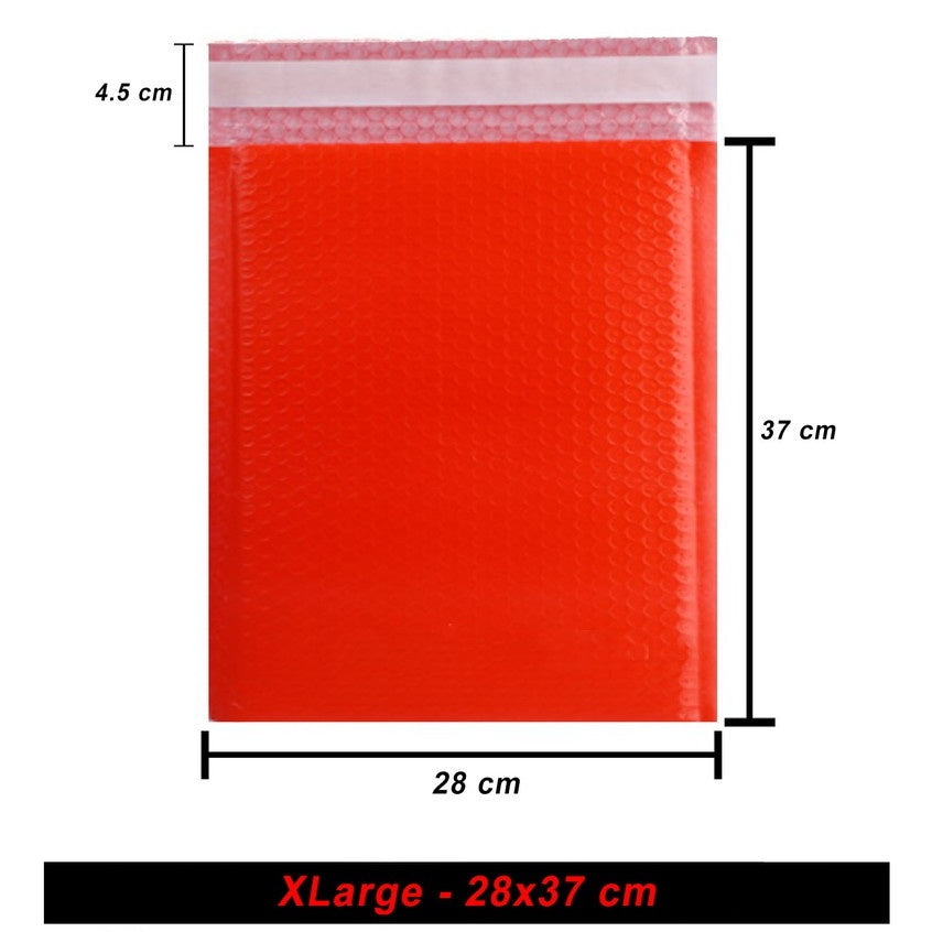 Red | Green Bubble Mailer Plastic Padded Envelope Shipping Bag Packaging