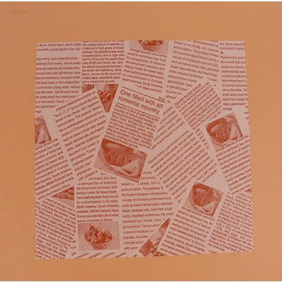 50 Sheets Packaging Pad Paper Bento Cake Box Hamburger Oil-proof Baking Tool 18*18cm