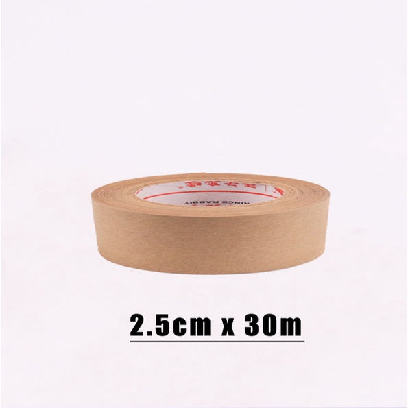 Eco-Friendly White/Kraft Paper Tape Brown paper Tape