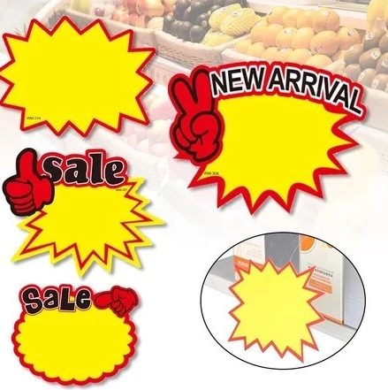 10pcs/set Price Tag/1pc Price tag Clip for Advertising Paper Label for Supermarket/Grocery