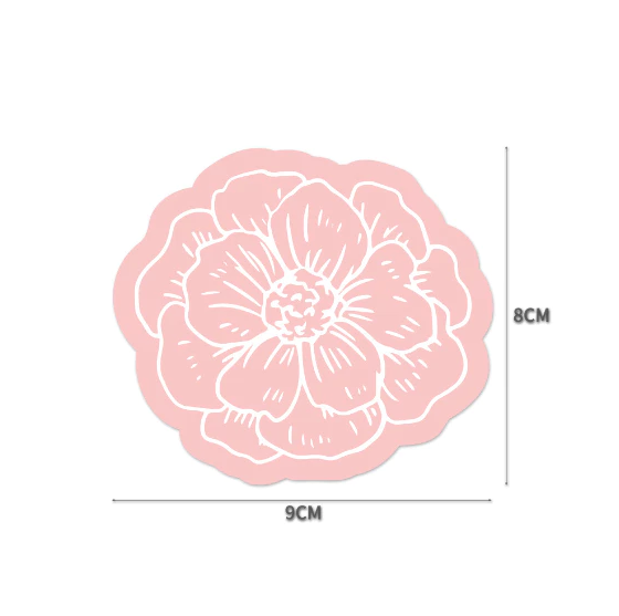 30pcs Flower Shaped Thank You Card Gift Decorations Suitable For Small Businesses