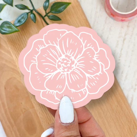 30pcs Flower Shaped Thank You Card Gift Decorations Suitable For Small Businesses