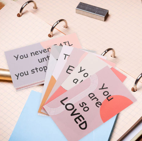 30pcs Motivational Cards Small Encouragement Inspirational Business card