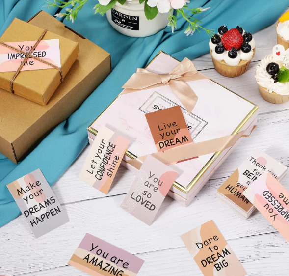 30pcs Motivational Cards Small Encouragement Inspirational Business card