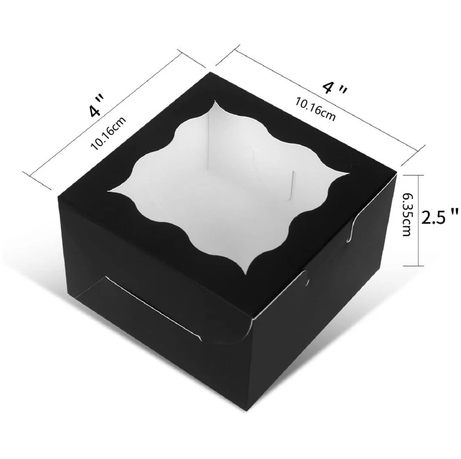 10pcs Premium Curved Window Gift Box Set - Wedding, Bridesmaid, Xmas and Party packaging gift Box