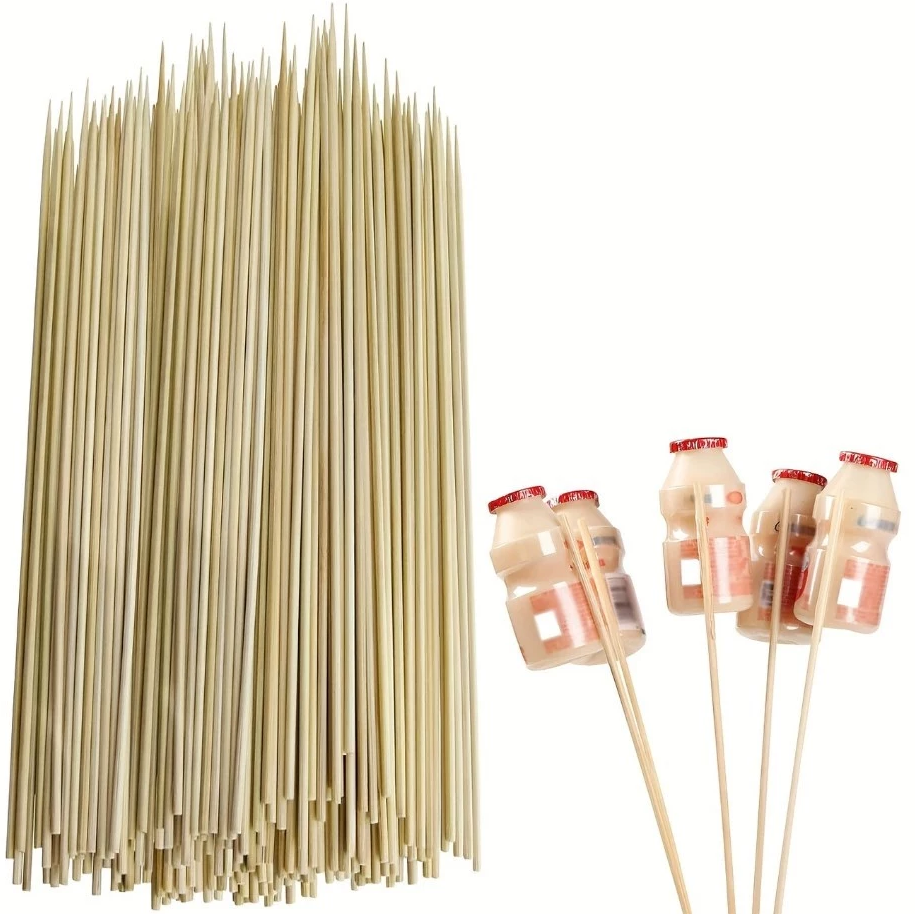 30pcs Cigarette Bamboo Sticks for Bouquet Crafting – Floral, Snack, DIY Gift Wrapping