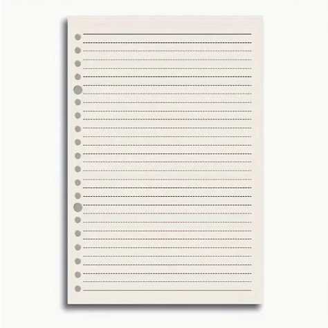 Loose-leaf notebook, no hand-breaking notebook, detachable notebook, thickened coil book