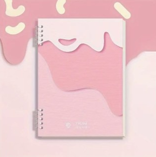 Loose-leaf notebook, no hand-breaking notebook, detachable notebook, thickened coil book