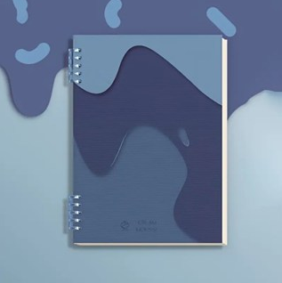 Loose-leaf notebook, no hand-breaking notebook, detachable notebook, thickened coil book