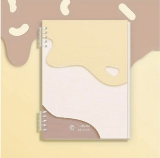 Loose-leaf notebook, no hand-breaking notebook, detachable notebook, thickened coil book