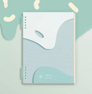 Loose-leaf notebook, no hand-breaking notebook, detachable notebook, thickened coil book