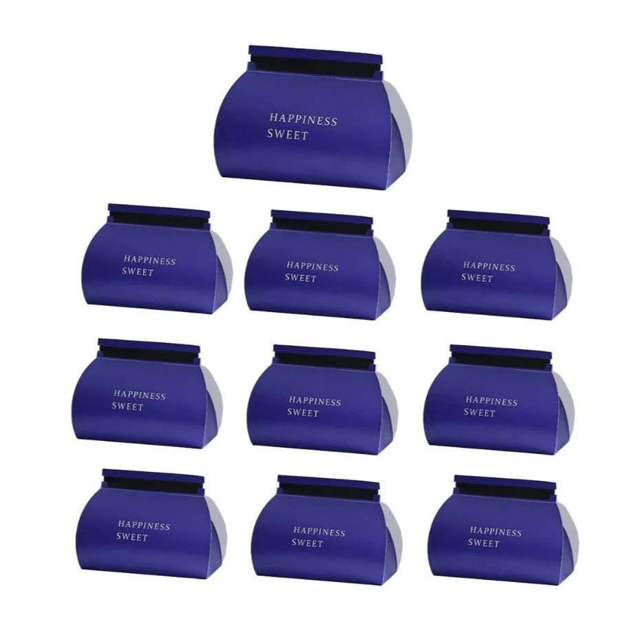 Royal Swiss Delight Packaging Box – Elegant Mousse & Mille-Feuille Pastry Holder