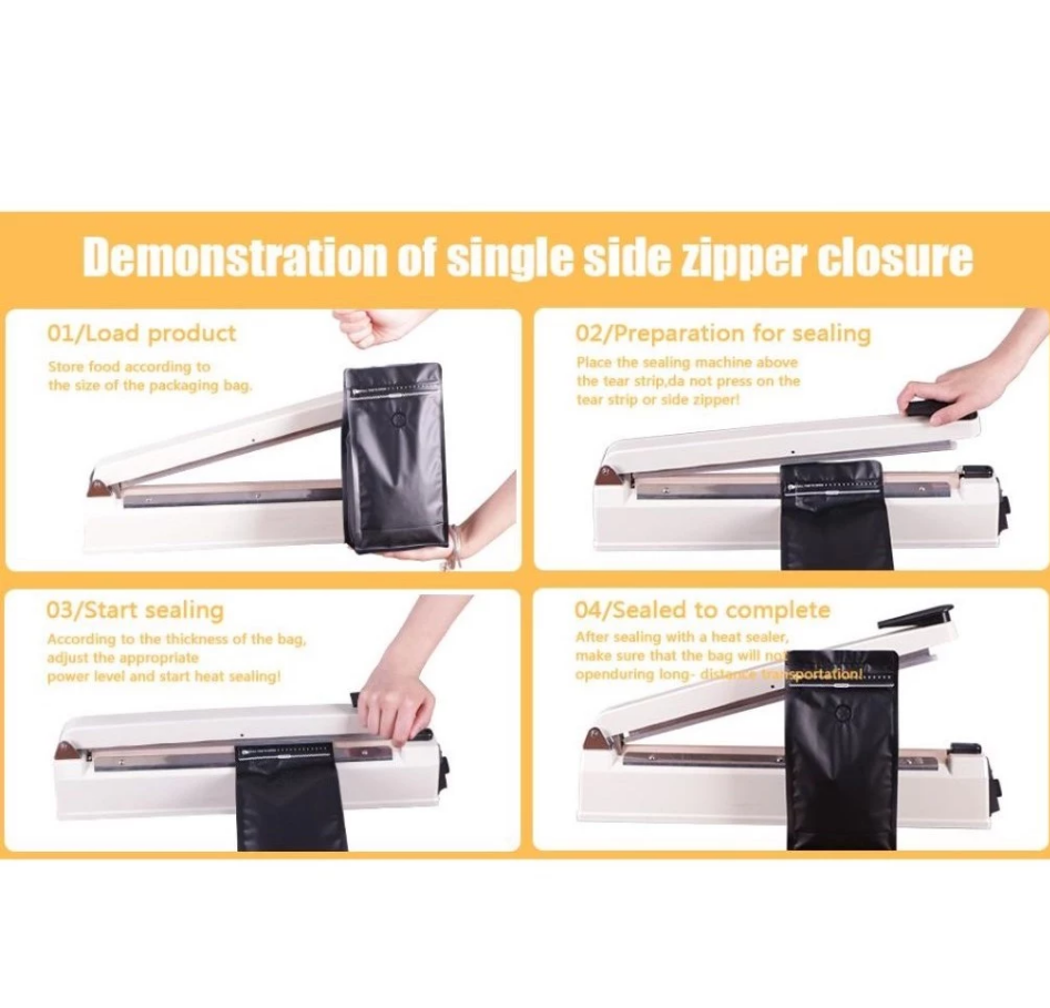 50pcs Coffee Stand Up Pouch with Valve and Pulltab Gusset Type Flat Bottom