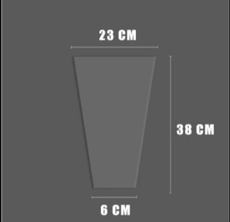 Flower packaging bag opp transparent flower bouquet plastic bag