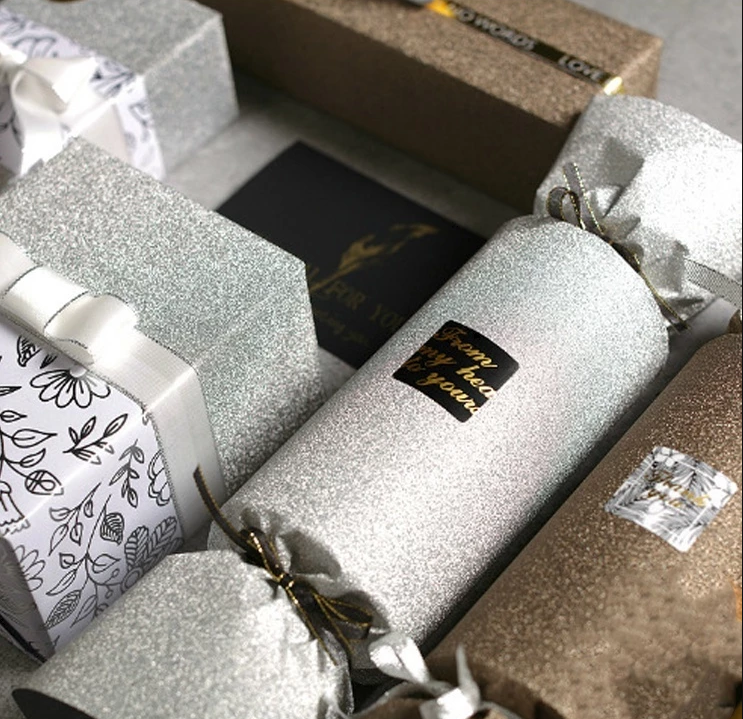 (5pcs) Glitter Gold Coated Gift Paper Wrapping Paper Glitter Magic Sand Wrapping Paper