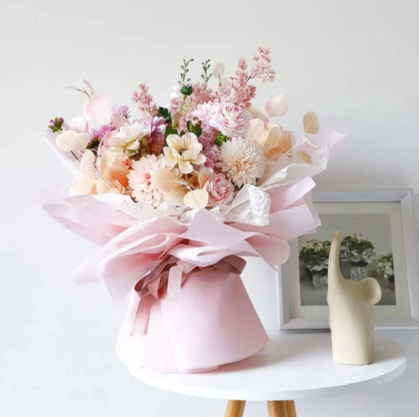 38Pcs Cotton Lining Paper Flower Wrapping Packaging Tissue Paper
