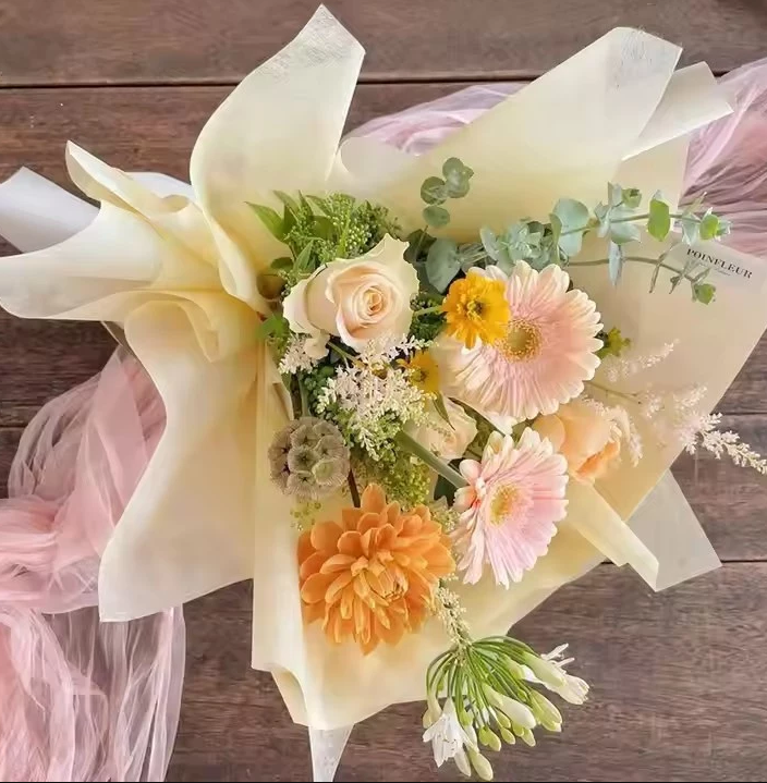 38Pcs Cotton Lining Paper Flower Wrapping Packaging Tissue Paper