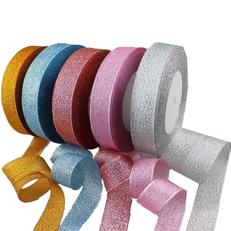 2cm 25y/roll Onion Ribbon Chiffon Colorful Decoration for Gift Wrapping Packaging