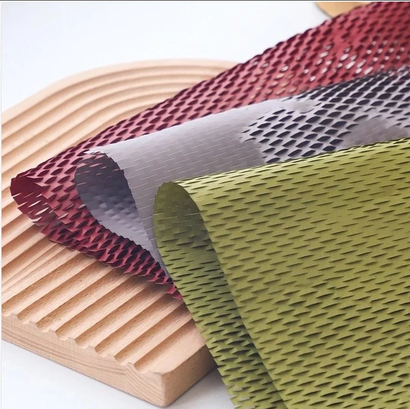 10pcs/sheets | 40x50cm | Colorful honeycomb paper wrapper for packaging and flower wrapper