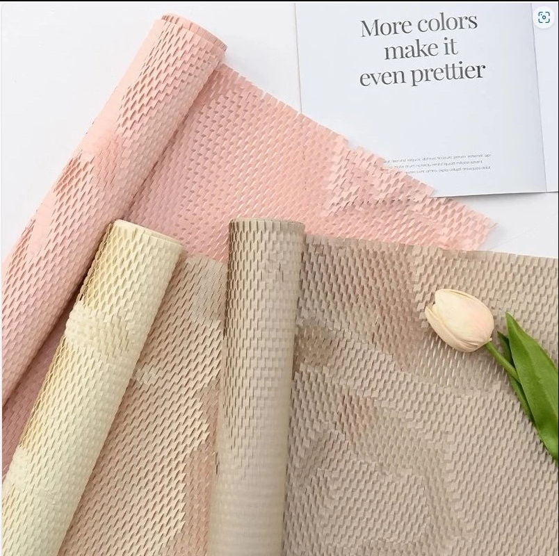 10pcs/sheets | 40x50cm | Colorful honeycomb paper wrapper for packaging and flower wrapper