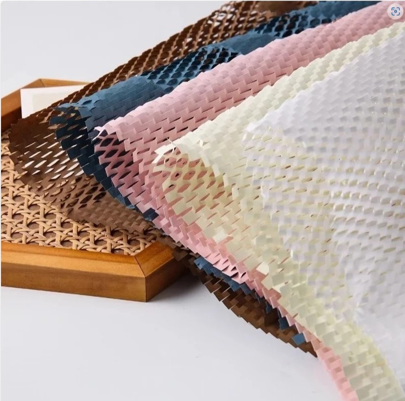 10pcs/sheets | 40x50cm | Colorful honeycomb paper wrapper for packaging and flower wrapper
