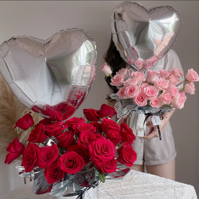 1pc Love Heart Balloon Aluminum Film Balloon Bday Party Wedding Valentine's Day decoration