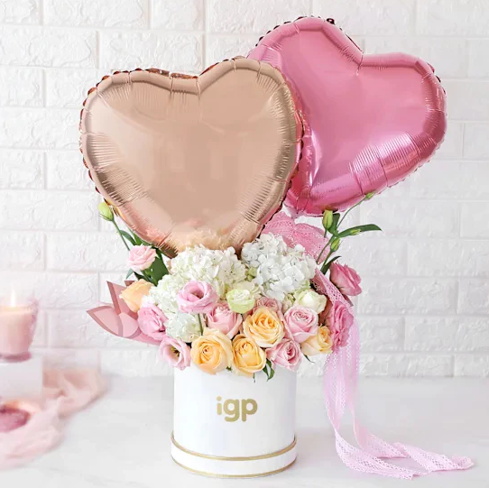 1pc Love Heart Balloon Aluminum Film Balloon Bday Party Wedding Valentine's Day decoration