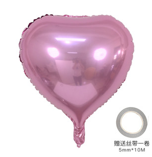 1pc Love Heart Balloon Aluminum Film Balloon Bday Party Wedding Valentine's Day decoration