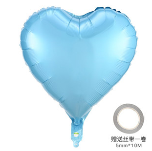 1pc Love Heart Balloon Aluminum Film Balloon Bday Party Wedding Valentine's Day decoration