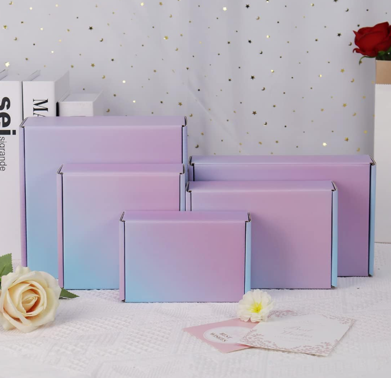 Gradient Corrugated Box Carton box