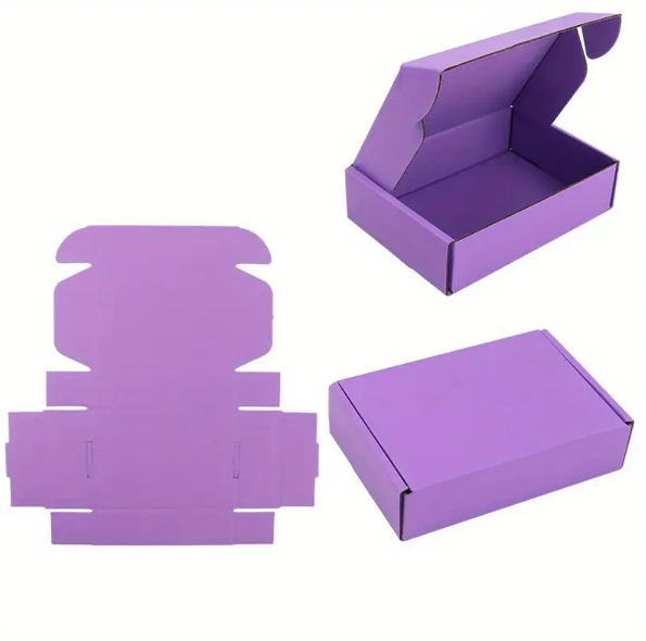 FULL COLORED High-end Carton Corrugated Cardboard Box Packaging Kraft