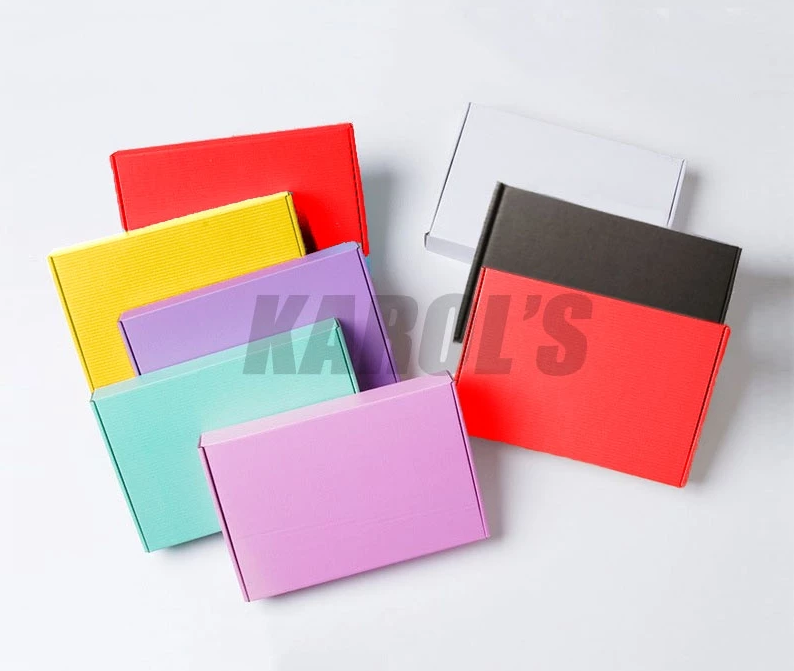 FULL COLORED High-end Carton Corrugated Cardboard Box Packaging Kraft